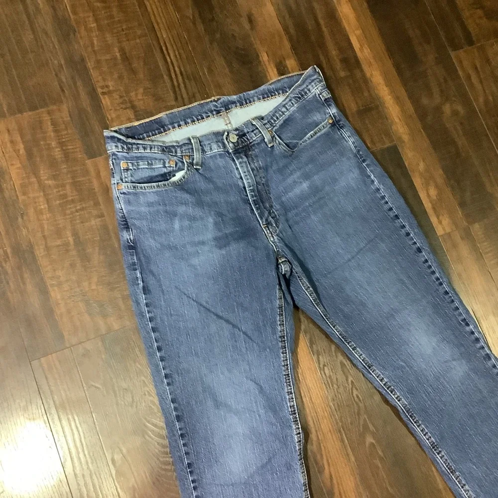 Levis 541 Athletic Taper Mens Jeans 36x32 Blue Denim Medium Wash 18181-0642